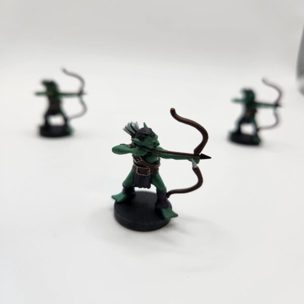 D&D Hand Painted Figures - 3x Goblin Archers - Dungeons and Dragons Encounter - Image 3