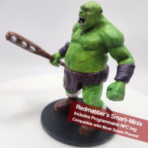 D&D Hand-Painted NFC Smart-Minis - Ogre - Dungeons and Dragons Encounter